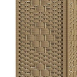 Natural 3 Panel Folding Room Divider Privacy Screen - thumbnail 4