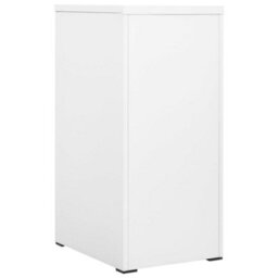 Walplus Filing Cabinet White 46X62X102.5 Cm Steel - thumbnail 3