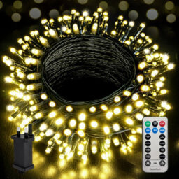 Desiretech Outdoor & Garden Lights, 20M Led Outdoor Waterproof Plug-In String Lights