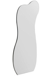 "Mirroroutlet The Lacuna - Frameless Pond Leaner Wall Mirror 55"" X 24"" (140Cm X 60Cm)" - thumbnail 3
