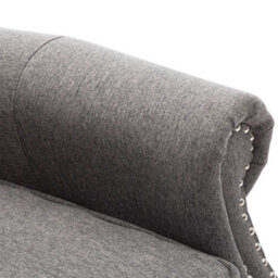More4Homes Charlotte Modern Fabric Pushback Recliner Armchair Sofa Accent Chair Reclining (Grey) - thumbnail 6