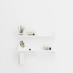 Set 4 Floating Shelves Wood Wall Mounted Shelf - thumbnail 4