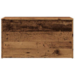 Berkfield Durable Storage Chest Old Wood 84X42X46 Cm Engineered Wood - thumbnail 4