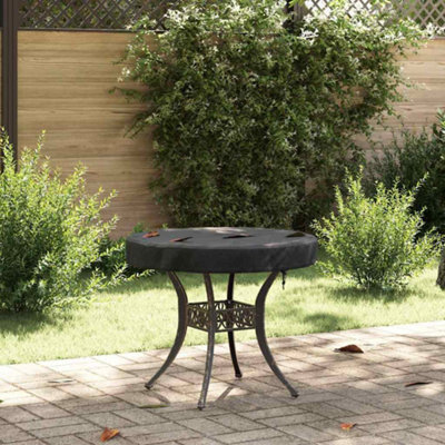 Walplus Outdoor Table Cover Black 82 X 82 X 10 Cm 420D Fabric - image 1