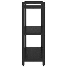 Berkfield Bookcase Black Oak 60 X 30 X 83 Cm Engineered Wood - thumbnail 6