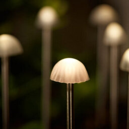 The Solar Centre Elan Solar Mushroom Lights - Set Of 12 - thumbnail 3