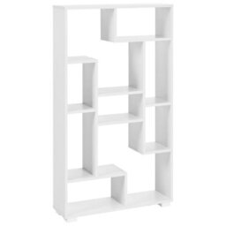 Beliani Shelving Unit Alma 122 Cm White