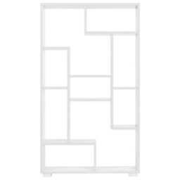 Beliani Shelving Unit Alma 122 Cm White - thumbnail 4