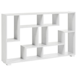 Beliani Shelving Unit Alma 122 Cm White - thumbnail 7