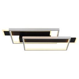 Luminosa Lighting Luminosa Finnley Integrated Led Semi Flush Ceiling Light Matt Black Led 3000K - thumbnail 3