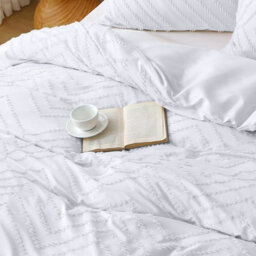 Pamposh Tufted King Size Duvet Cover Sets Double Brushed Microfibre With Zipper Closure Ultrasoft Breathable Kingsize Duvet Cover - thumbnail 5