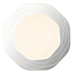 Luminosa Lighting Luminosa Flordelis 48Cm Integrated Led Semi Flush Ceiling Light White Matt Led 3000-6000K - thumbnail 3