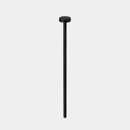 Luminosa Lighting Luminosa Orbit Covered Outdoor Lamp Posts Black Led 24W Cct 2700-3200-4000K Ip66 On-Off