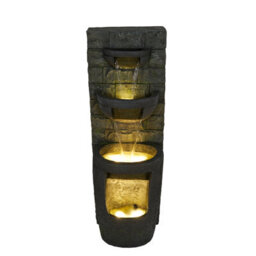 Outdoor Living UK Solar Cargan Cascade Without Cover