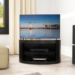 "Avf Affinity Buckingham Plus 80Cm Curved Tv Stand, For Tvs Up To 40"" - Black" - thumbnail 7