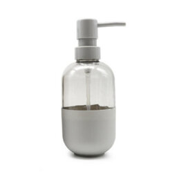 Plastic Liquid Pump Soap Dispenser Grey