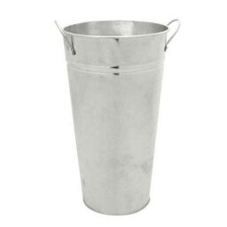 Galvanised Vase 38Cm - Silver Bowls & Vases - thumbnail 1