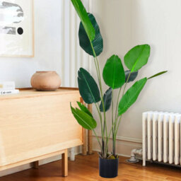 Darphe Simulation Large Artificial Plant Home Outdoor Decoration Banana Tree Potted Plant Height 180 Cm - thumbnail 3