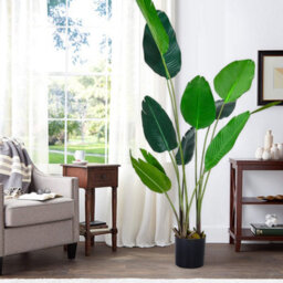 Darphe Simulation Large Artificial Plant Home Outdoor Decoration Banana Tree Potted Plant Height 180 Cm - thumbnail 1
