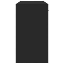 Berkfield Desk With Drawer&cabinet Black 100X40X73 Cm Engineered Wood - thumbnail 7