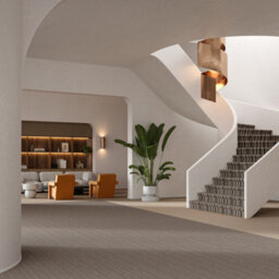 Fairfield Design Chevron Carpet By Remland (Almond, 4M X 4M) - thumbnail 2