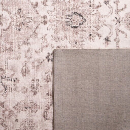 OHS Washable Rug Vintage Living Room Bedroom Carpet Mat, Natural - 80 X 150Cm - thumbnail 5