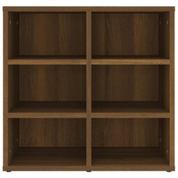 Berkfield Shoe Cabinets 2 Pcs Brown Oak 52.5X30X50 Cm - thumbnail 6