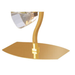 Luminosa Lighting Luminosa Alfa Table Lamp 2 Light G9 French Gold - thumbnail 3