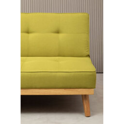 Orsina 3 Seat Green Sofa Bed, Comfy Padded Velvet Seat, Built To Last Bedroom Sofa, Easy To Clean Lounge Sofa - thumbnail 9