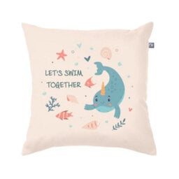 rucomfy Beanbags Rucomfy Under The Sea Cushion 40X40Cm - Soft Decorative Throw Pillow For Kids - thumbnail 2