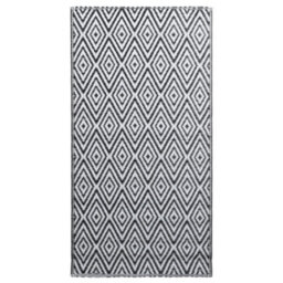 Walplus Outdoor Carpet White And Black 190X290 Cm Pp - thumbnail 2