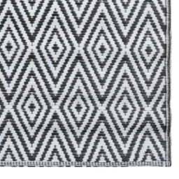 Walplus Outdoor Carpet White And Black 190X290 Cm Pp - thumbnail 5