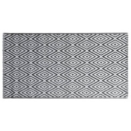 Walplus Outdoor Carpet White And Black 190X290 Cm Pp - thumbnail 3