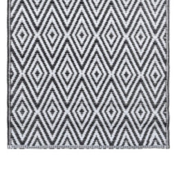 Walplus Outdoor Carpet White And Black 190X290 Cm Pp - thumbnail 4