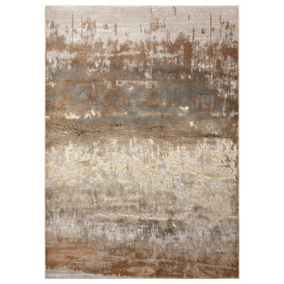 Modern Rug, Abstract Optical/(3D) Rug, Anti-Shed Bedroom, & Livingroom Rug, 7mm Pile Diningroom Rug-160Cm X 230Cm - image 1