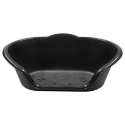 KetoPlastics Small Dog Bed Plastic Pet Bed - Black - thumbnail 1