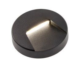 CGC Lighting Cgc Black Round Led Surface Mount Wall Light Down Diffuser Natural White Colour  Weatherproof Polycarbonate Garden Outdoor Lamp - thumbnail 4