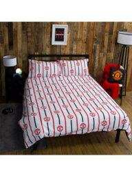Manchester United Fc Crest Double Duvet Cover And Pillowcase Set - thumbnail 4