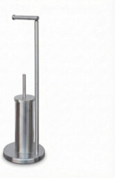Alivio Freestanding Toilet Paper Holder With Toilet Brush Set (20.5 X 67Cm) - thumbnail 1