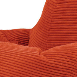 2 Pack Icon Gaming Bean Bag Recliner Jumbo Cord Terracotta - thumbnail 7