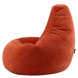 2 Pack Icon Gaming Bean Bag Recliner Jumbo Cord Terracotta - thumbnail 6
