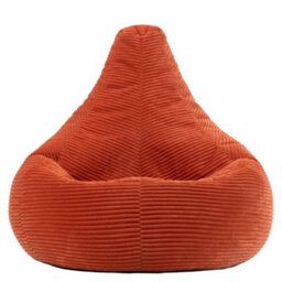 2 Pack Icon Gaming Bean Bag Recliner Jumbo Cord Terracotta - thumbnail 5