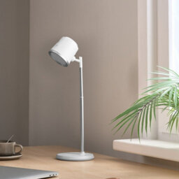 Beliani 2-In-1 Desk And Wall Lamp With Detachable Head, Stepless Dimmer And 3 Cct Modes, White. - thumbnail 1