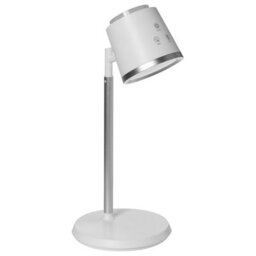 Beliani 2-In-1 Desk And Wall Lamp With Detachable Head, Stepless Dimmer And 3 Cct Modes, White. - thumbnail 2