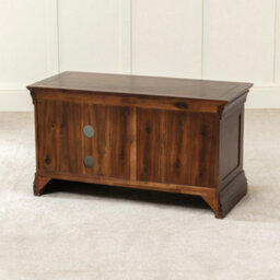 The Furniture Market French Hardwood Mahogany Stained Small Tv Unit Up To 48 Tv Size - thumbnail 8