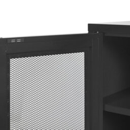 Beliani  Cabinet Wakatipu Metal Black - thumbnail 8