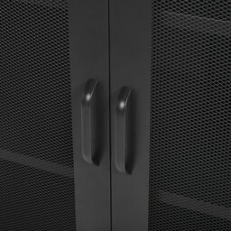 Beliani  Cabinet Wakatipu Metal Black - thumbnail 7