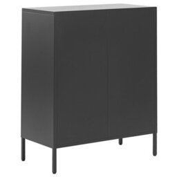 Beliani  Cabinet Wakatipu Metal Black - thumbnail 6