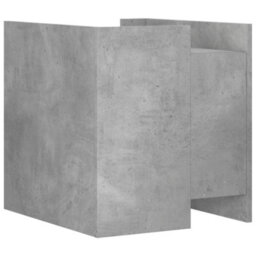 Berkfield Bedside Cabinet Concrete Grey 45X50X50 Cm Engineered Wood - thumbnail 6