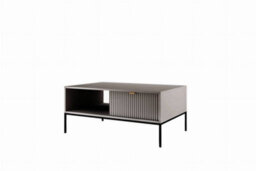Arte Elegant Nova Coffee Table H460mm W1040mm D680mm In Grey Matt - Modern Centrepiece For Your Living Room - thumbnail 1